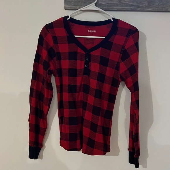 followme Other - Red & black plaid shirt